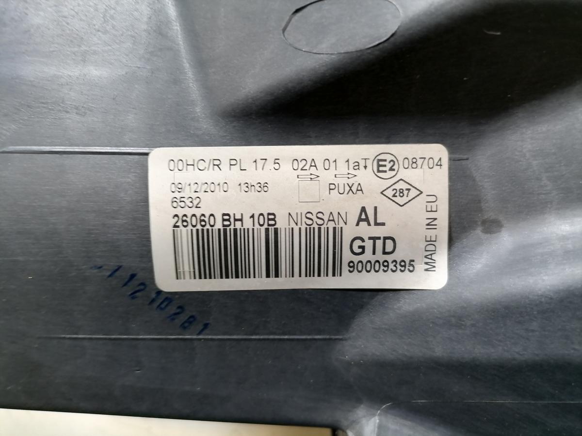 Nissan Note 1 E11 original Halogenscheinwerfer links Facelift ab 2009 Bj.2011